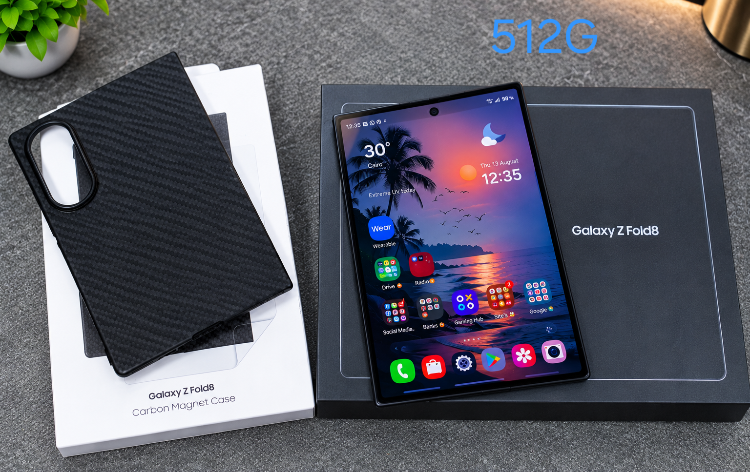 Samsung galaxy Zfold 8 - مصغرة